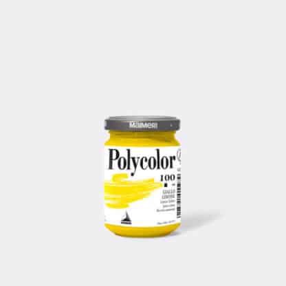 Акрилова фарба Polycolor 140 мл 100 жовтий лимонний Maimeri Італія