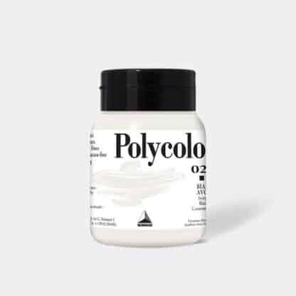 Акриловая краска Polycolor 500 мл 020 белила цинковые Maimeri Италия