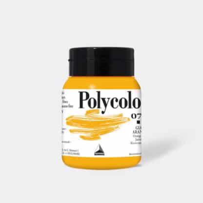 Акрилова фарба Polycolor 500 мл 072 жовто-помаранчевий Maimeri Італія