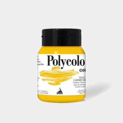Акрилова фарба Polycolor 500 мл 083 кадмій жовтий середній Maimeri Італія