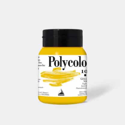 Акрилова фарба Polycolor 500 мл 104 неаполітанський жовтий Maimeri Італія